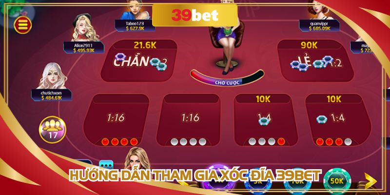 Thực hiện 4 bước để vào bàn cược ngay